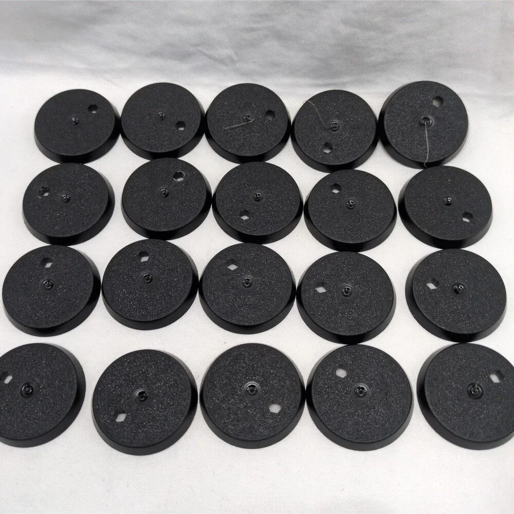 (20) 2019 Games Workshop 32mm Round Miniature Bases